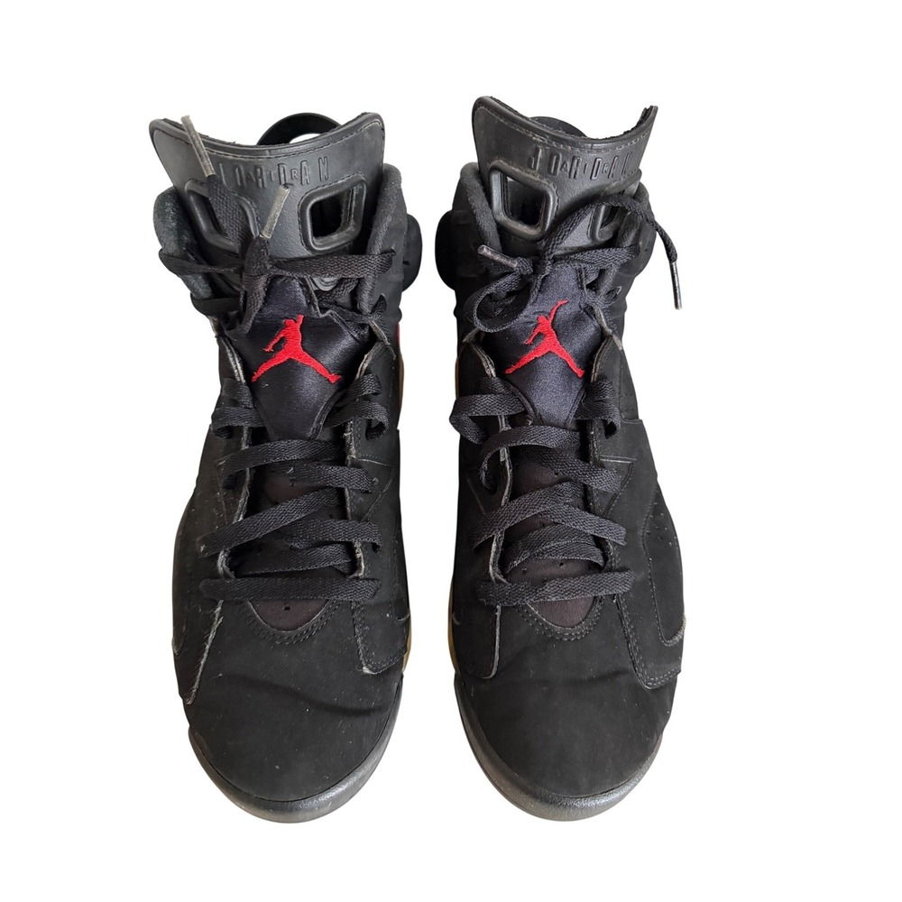Jordan Air Jordan 6 Retro Mens Black Infrared Sneakers Size 11
